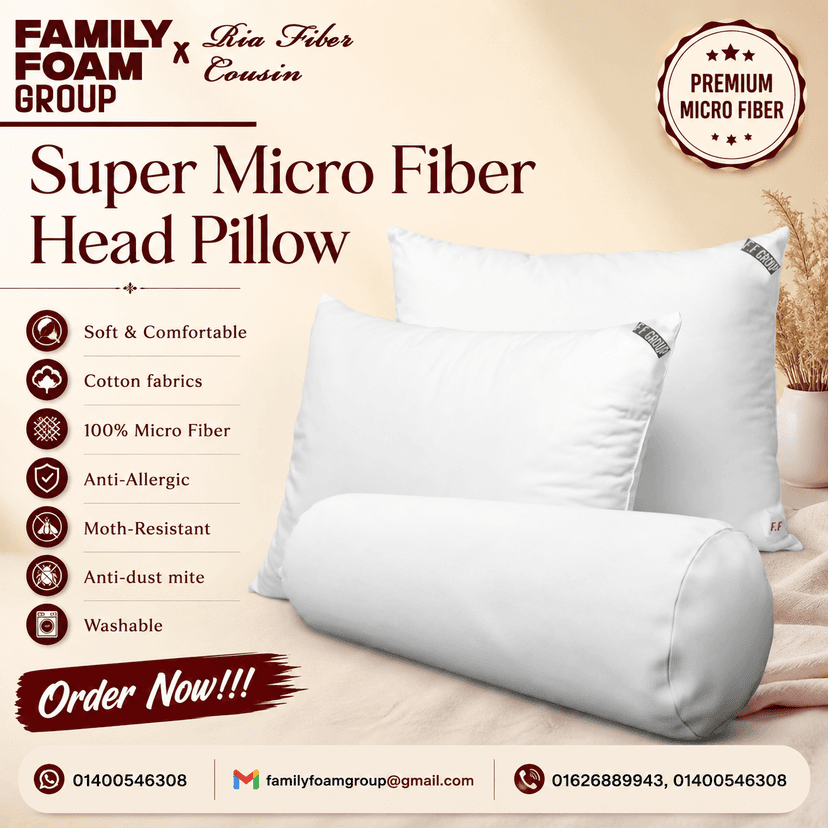 Super Micro Fiber Head Pillow